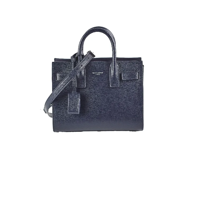 Saint Laurent Sac De Jour Navy Blue