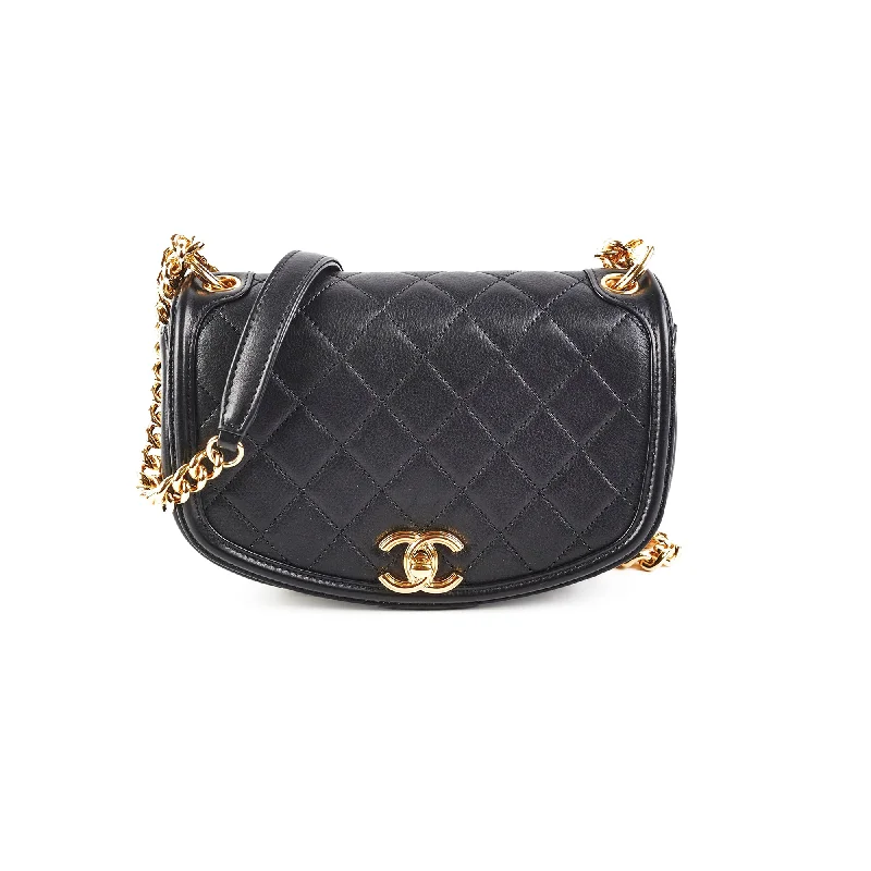 Chanel Seasonal Flap Calfskin Black