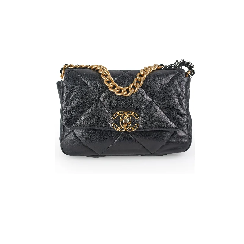 Chanel Small 19 Black