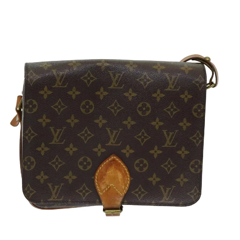 Louis Vuitton Cartouchière  Canvas Shoulder Bag (Pre-Owned)