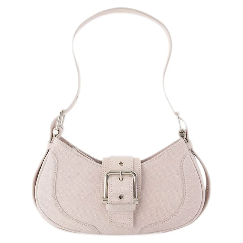 Hobo Brocle Shoulder Bag - Osoi - Leather - Pink