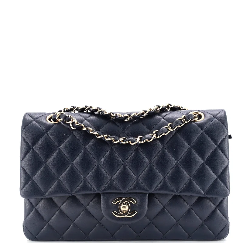 Classic Double Flap Bag Quilted Lambskin Medium