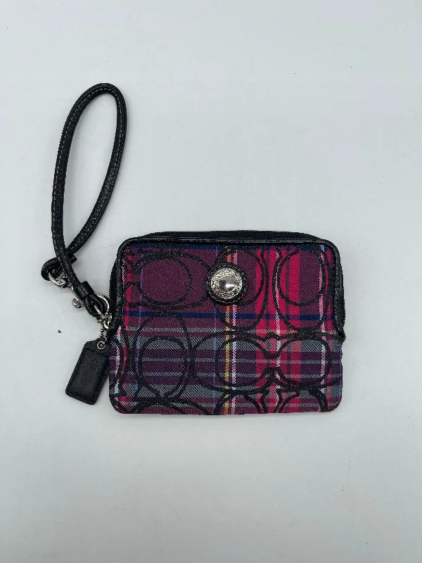 Wristlet Designer By Coach, Size: Small