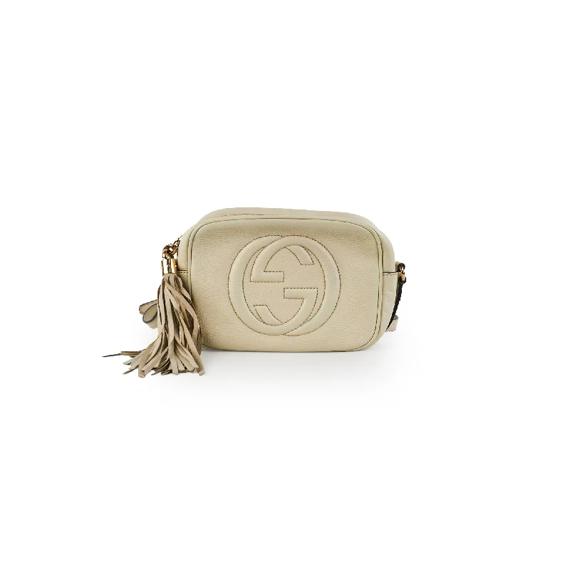 Gucci Soho Disco Ivory Crossbody Bag