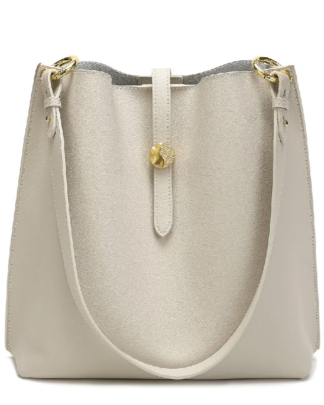 Tiffany & Fred Paris Smooth Leather Shoulder Bag