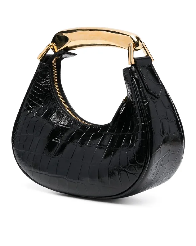 Tom Ford Womens Evening Hobo Bag In Black