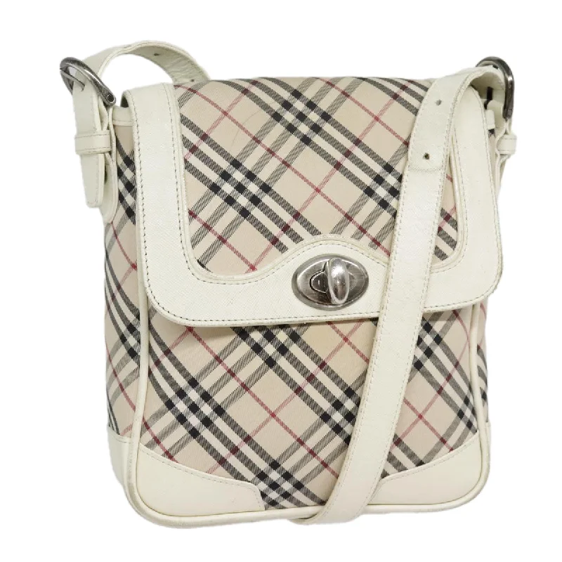 Burberry Nova Check  Canvas Shoulder Bag (Pre-Owned)