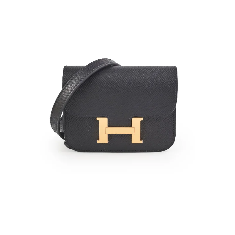 Hermes Constance Slim Epsom Black