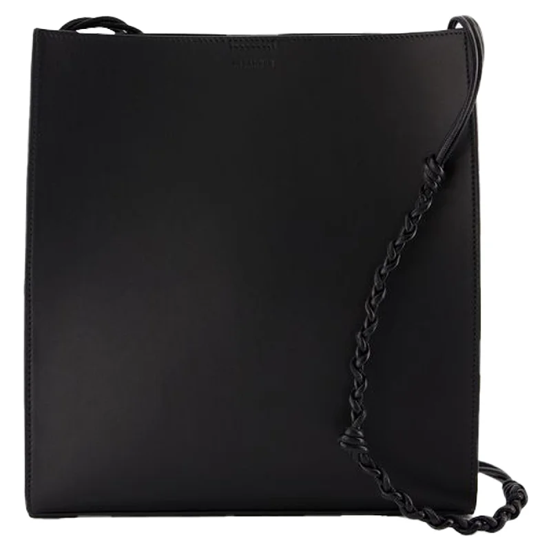 Tangle Medium Crossbody - Jil Sander - Leather - Black