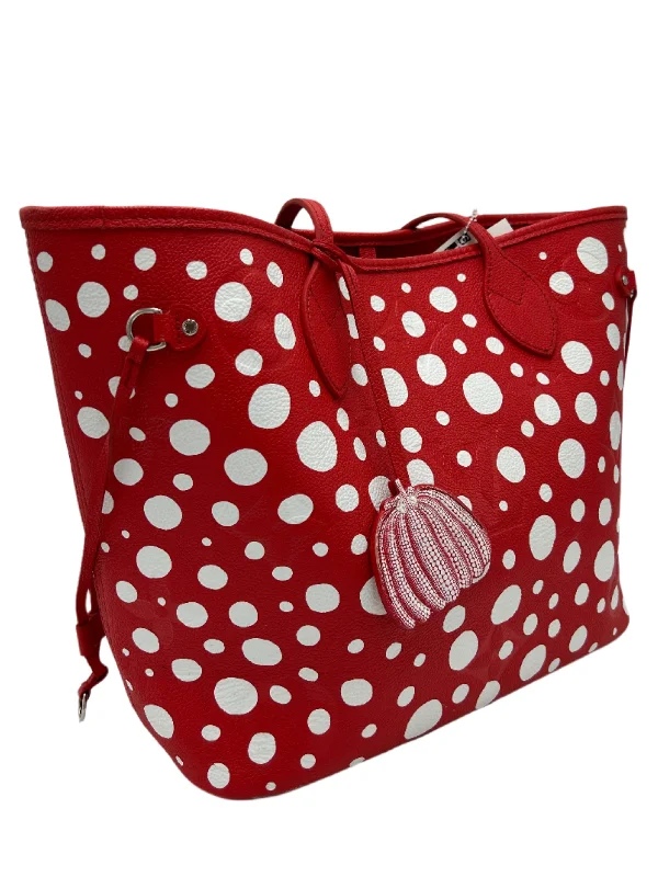 Louis Vuitton x Kusama 2023 Neverfull MM Designer Luxury Tote