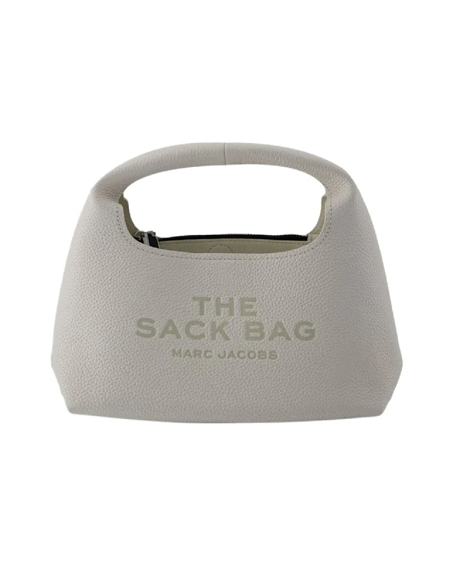 The Mini Sack Bag - Marc Jacobs - Leather - White