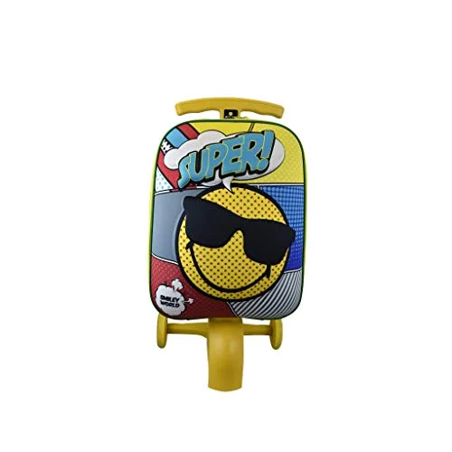 ATM Kid's Super Cool Smiley Scootie Luggage