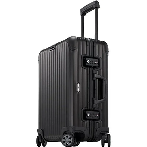 Rimowa Topas Stealth IATA Luggage 22" inch Multiwheel 45.0 L Matte Black