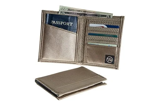 Viator Gear Rfid Armor Passport Wallet - Made In The Usa - Vegas Gold