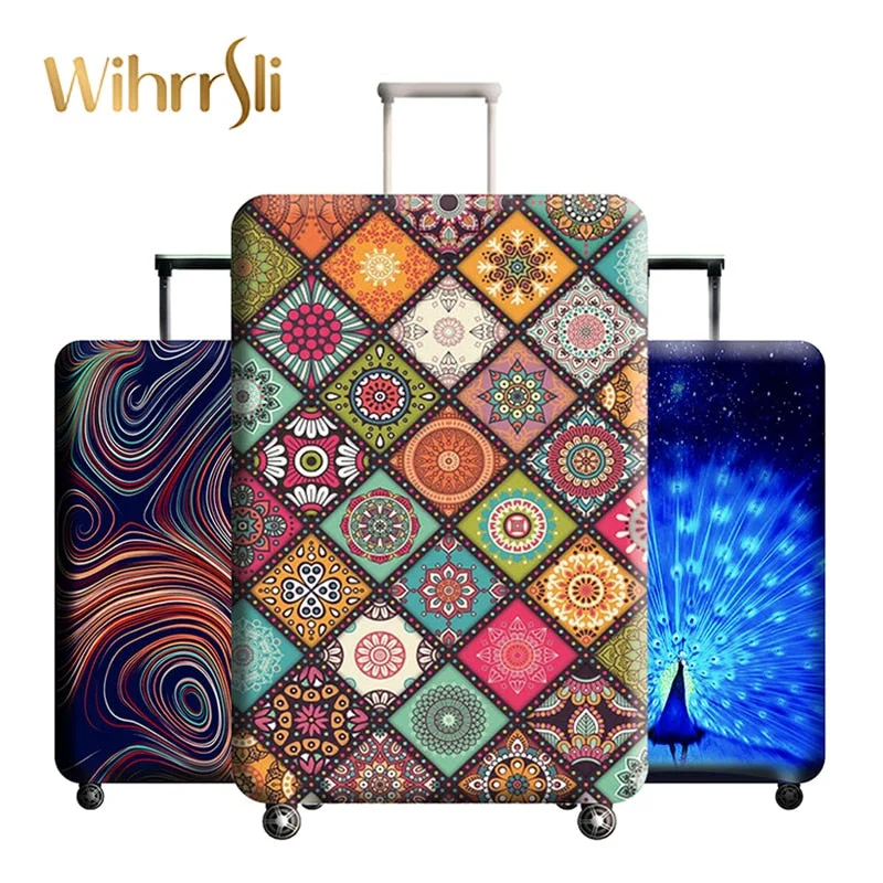 Diverse styles Travel accessories Luggage cover Suitcase protection baggage dust cover Stretch