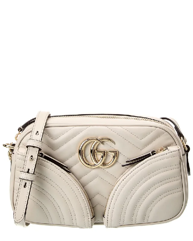 Gucci GG Marmont Small Leather Crossbody