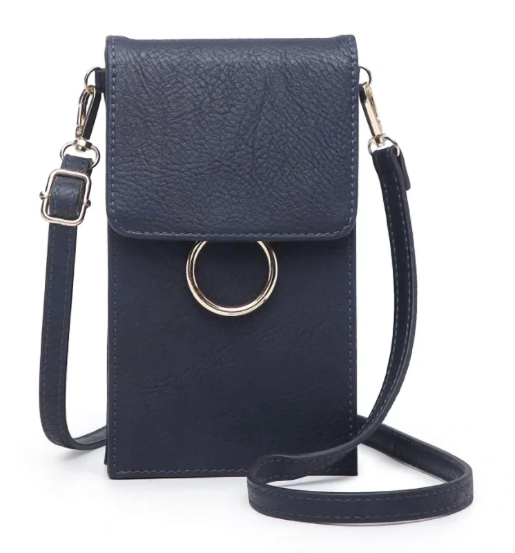 Ayla Cell Phone Bag In Navy