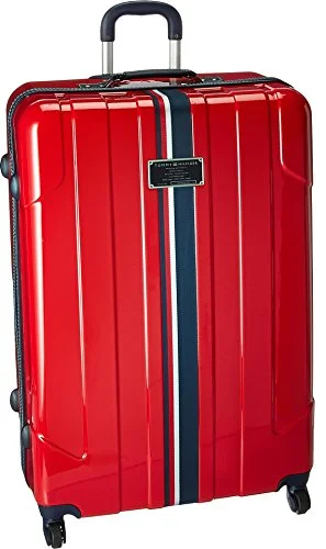 Tommy Hilfiger Unisex Lochwood 28" Upright Suitcase Red Luggage