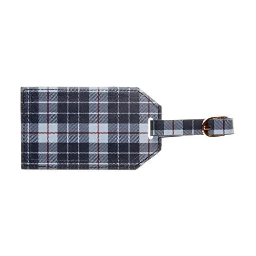 C.R. Gibson Luggage Tag, Plaid