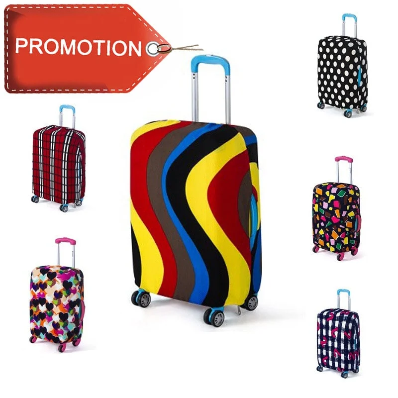 Travel Suitcase Protective Cover Elastic Luggage Protective Cover Sets Trolley case Travel Dust