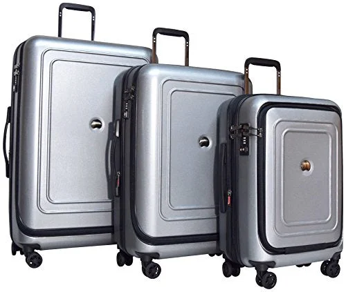 Delsey Luggage Cruise Lite 3-Piece Hardside Set, Titanium