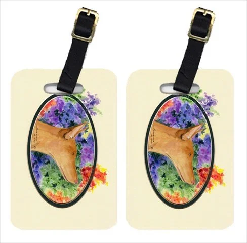 Carolines Treasures Ss8041Bt Pharaoh Hound Luggage Tags44; Pack - 2