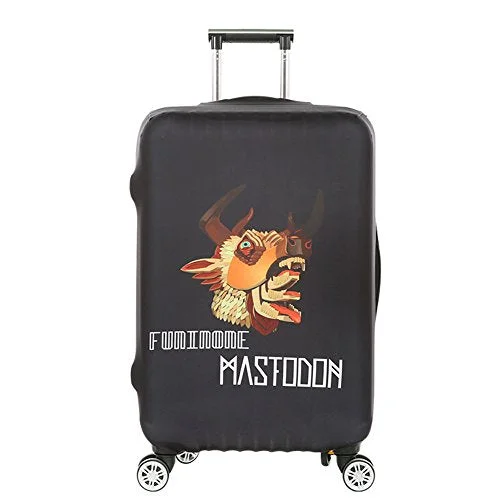 Dofover 18"/20"/24"/28"/32" Creative Printed Luggage Cover Spandex Travel Suitcase Protective Cover