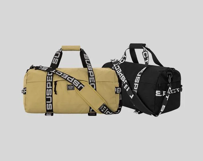 INFLATION Letter Luggage & Travel Bags Large Capacity Hand Nylon Luggage Weekend Bags Street Swag Fashion Hip hop Bag