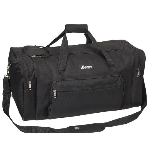 Everest Luggage Classic Gear Bag - Medium, Black, Black, One Size