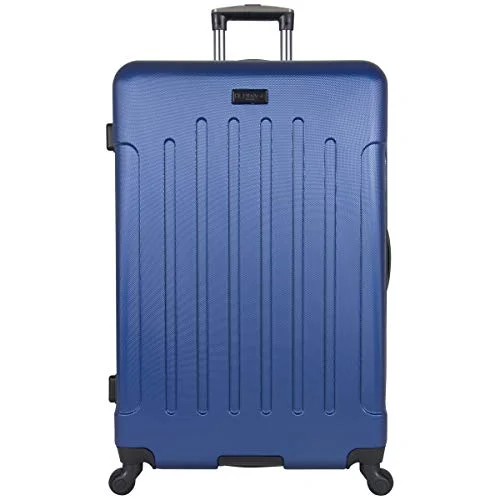 Heritage Travelware Lincoln Park 29" Hardside Lightweight 4-Wheel Spinner Checked Luggage, Cobalt