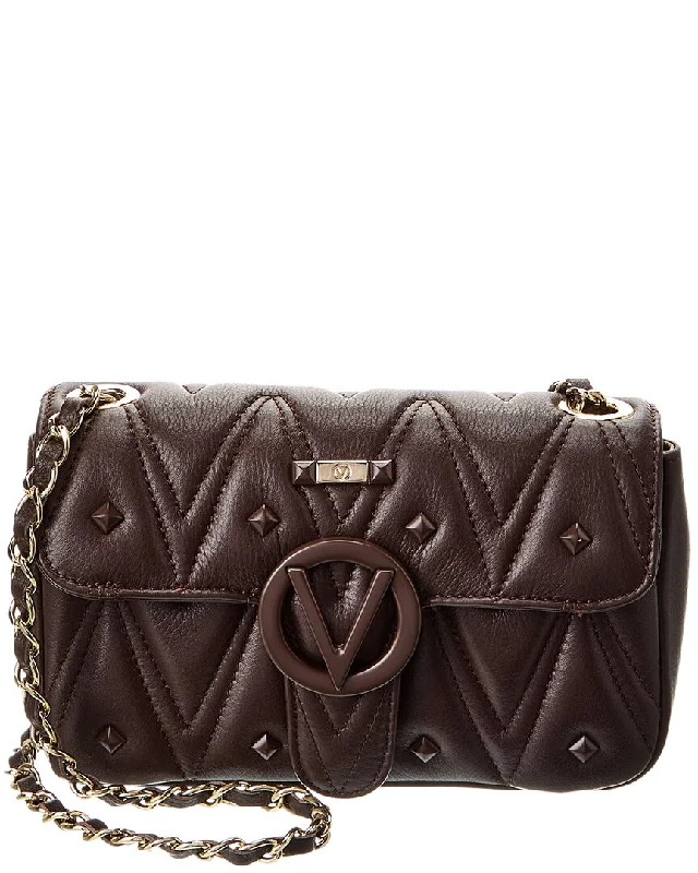 Valentino by Mario Valentino Poisson Diamond Leather Crossbody