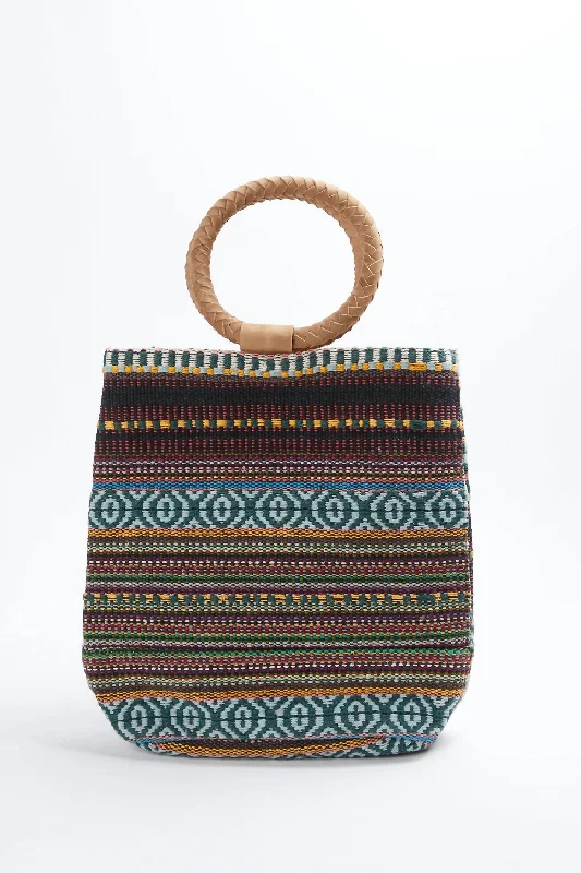 Tammy Handmade Bucket Crossbody Bag In Multi