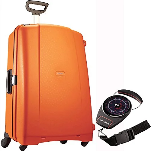 Samsonite F'Lite GT 31" Spinner Suitcase Orange (40859-2525) Portable Luggage Scale Red/Black