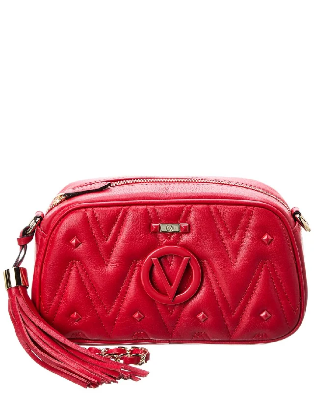 Valentino by Mario Valentino Bella Diamond Leather Crossbody