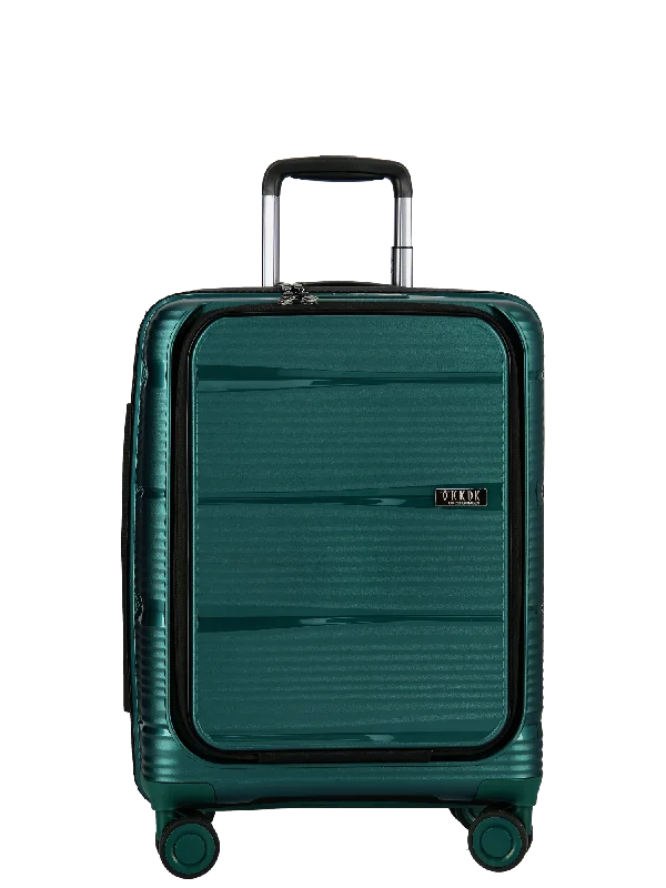 Wire KKDK Cabin Suitcase with front pocket and USB