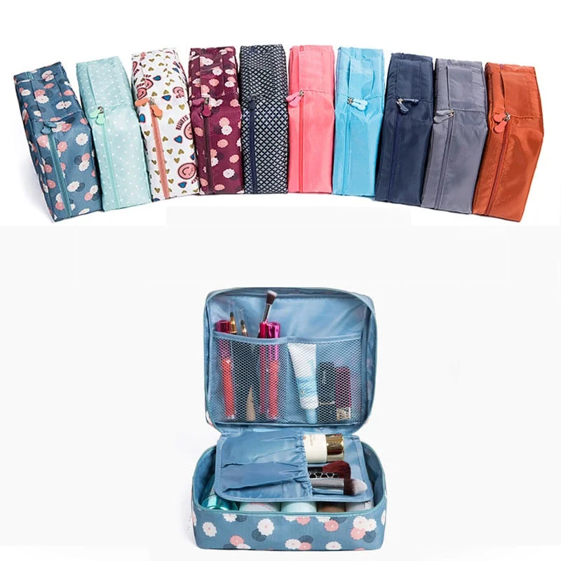 Travel bags set Organizer duffle Weekend Folding Makeup bag Luggage Packing Cubes For woman and man