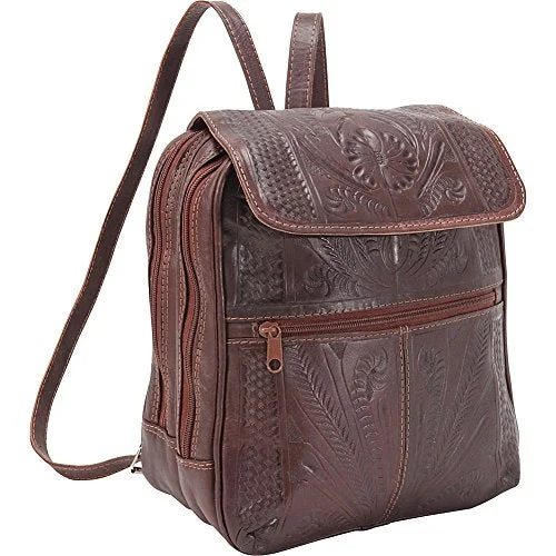 Ropin West Backpack Handbag (Brown)