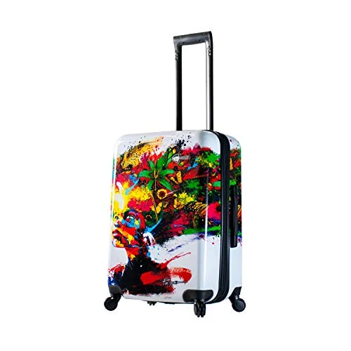 Mia Toro Prado-Beautiful Minds 24 Inch Spinner Luggage, Multicolor